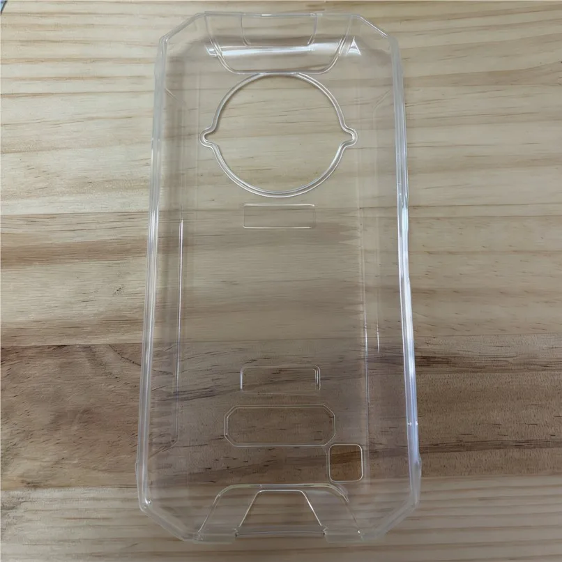 Doogee S96 Pro 실리콘 휴대폰 보호용 백 쉘 소프트 TPU 케이스 커버 쉴드 코크용 투명 광택 가드