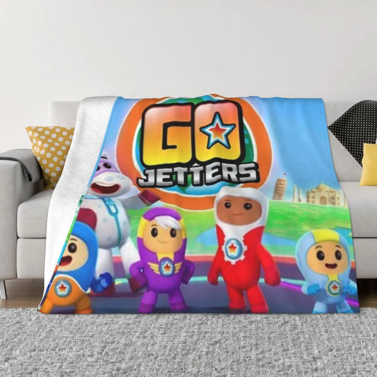 Go Jetters Progetta Una Coperta In Micro Pile Ultra Morbida