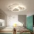 Karikatür bulut tavan ışık LED İskandinav tarzı minimalist yaratıcı çocuk yatak odası oturma lambası