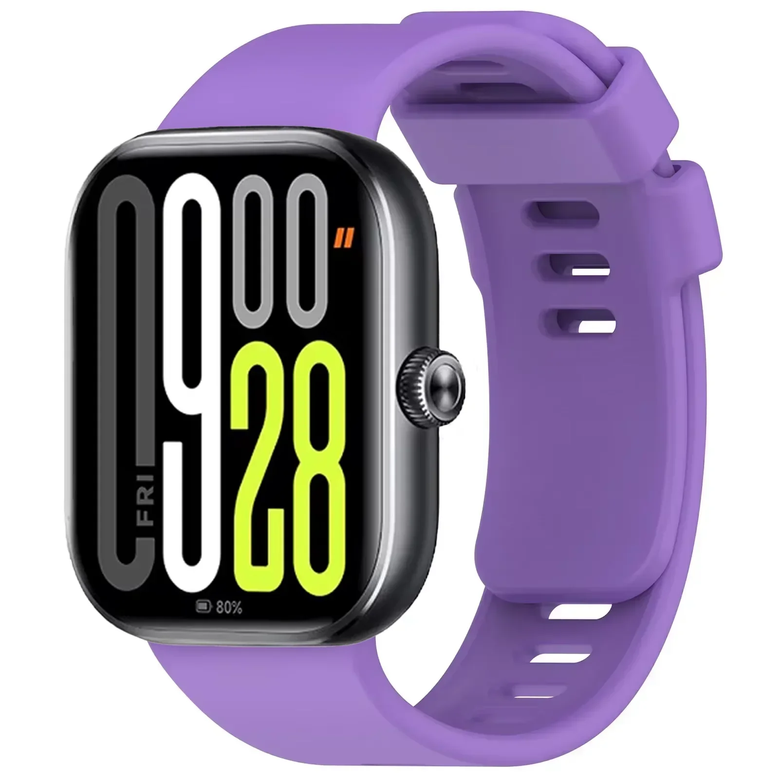Premium Silicone Sports Wristband - Universal Smartwatch Accessory Bracelet