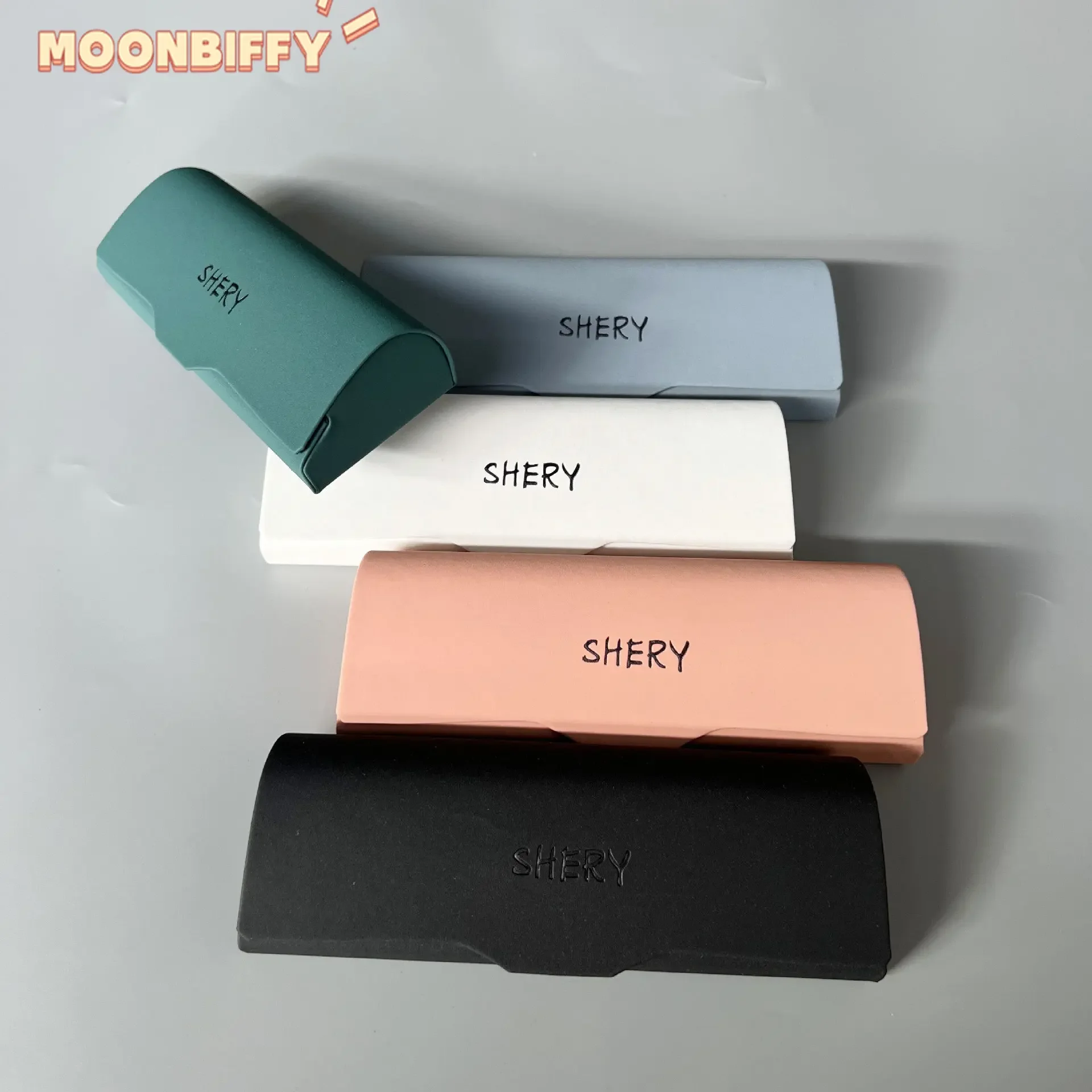 

Футляр для очков с ромбами, магнитный закрытый Овальный футляр для солнцезащитных очков ручной работы, кожаный футляр для хранения твердых очков, защитный футляр