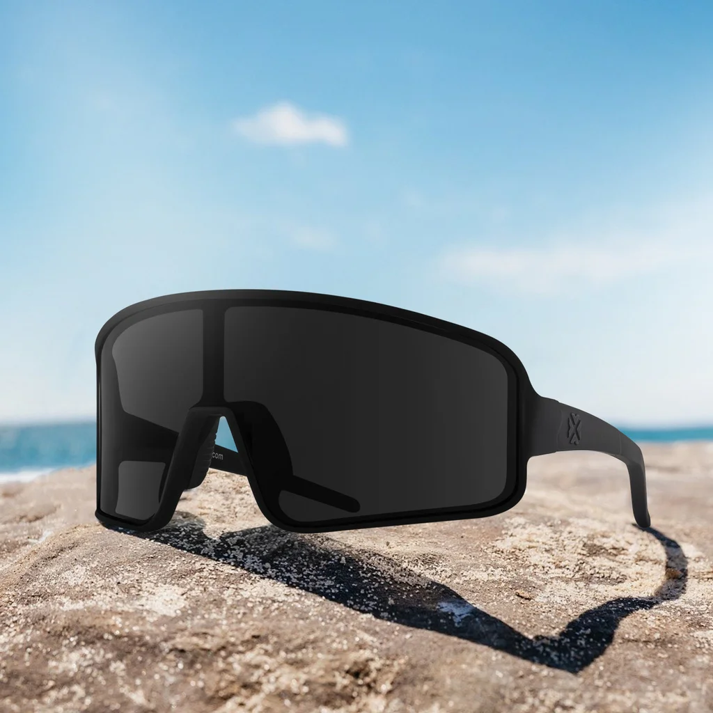 Maxjuli polarisierte Sonnenbrille für Männer Frauen, wind dichte Outdoor-Sport Radfahren Laufen UV400 Schutz Sonnenbrille 8121 – Detail 2