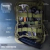 Tactical Admin Pouch of Double Layer Design, Molle EDC EMT Utility Pouches ,Sleeve Modular Tool Pouch Large Capacity 2