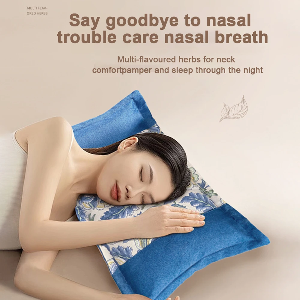 Chinese Herbal Buckwheat Cassia Seed pillow Neck Releaser Cervical Chinese Ancient Traditional Medicine Nature Neck Pillows