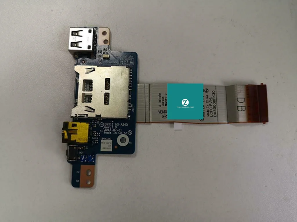 

FOR Lenovo IdeaPad Y700-15ISK 17ISK Laptop USB Audio Card Reader Board W Cable NS-A543
