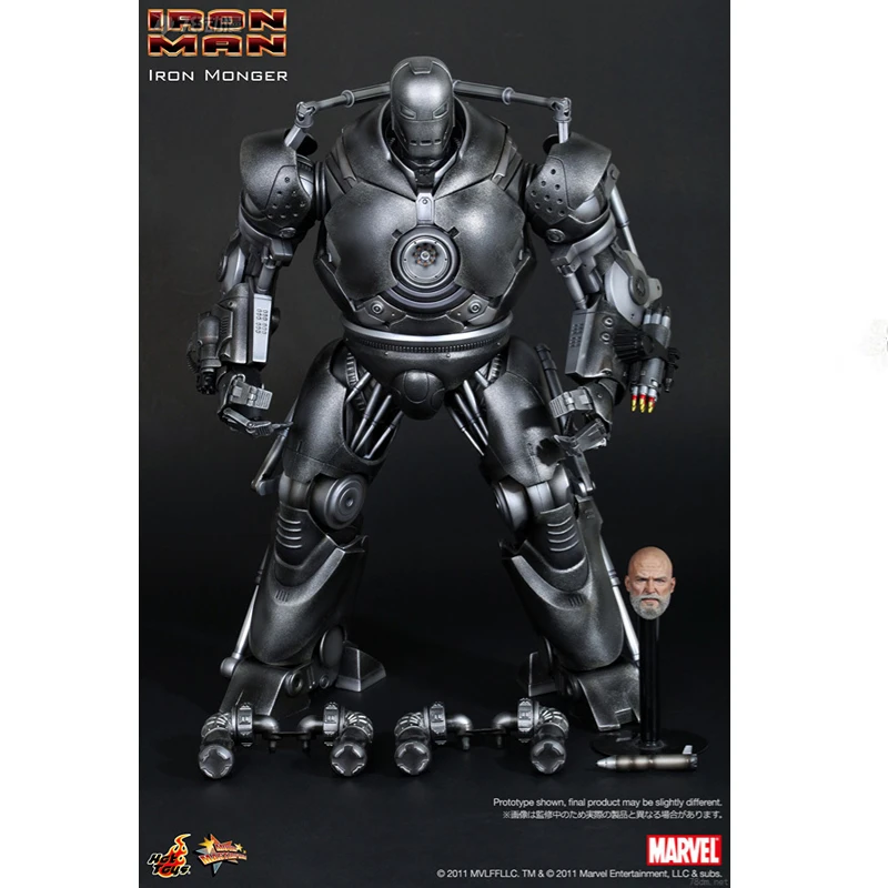 

HT hot toy MMS 164 Iron Man 1/6th scale Iron Monger masterpiece collect