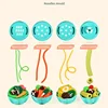 Colorful Plasticine Making Toys Creative DIY Handmade Mold Tool Ice Cream Noodles Machine Kids Play House Toys Colored Clay Gift 4