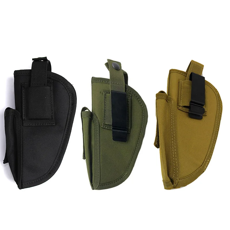 

Тактическая универсальная кобура для пистолета страйкбола для Glock 17 19 Beretta M9 военный охотничий поясной ремень кобура для пистолета чехол с металлическим зажимом