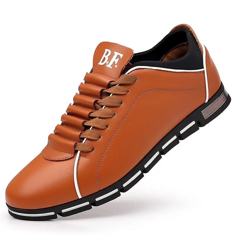 Autumn & Spring Men Shoes Fashion Leather Shoes Sports Casual Large Size 38-48