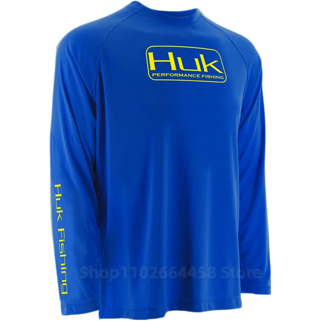 HUK Fishing Shirts UPF 50+ T-Shirt Sun Uv Protection Long Sleeve Fishing  Clothes Outdoor Summer Fishing Jersey Camisa De Pesca - AliExpress