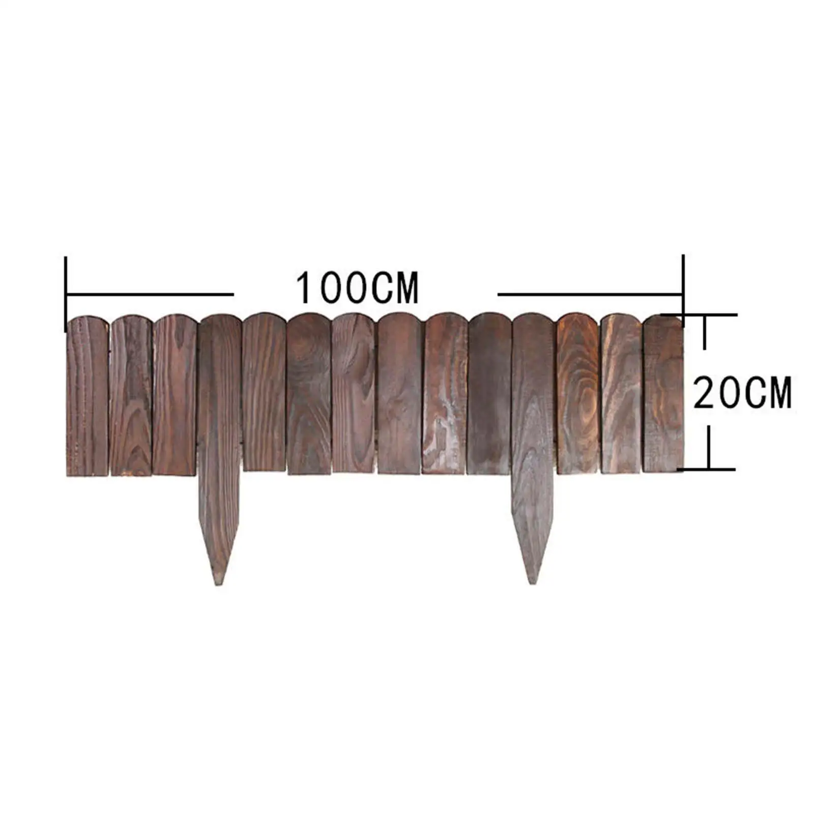 Decorative Garden Fence Detachable Fence Border for Lawn Landscaping Walkway