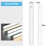 LED Night Light 20/30/40/60CM Motion Sensor Wireless USB Cabinet Night Light Wardrobe Lamp For Kitchen Cabinet Bedroom Wardrobe 6
