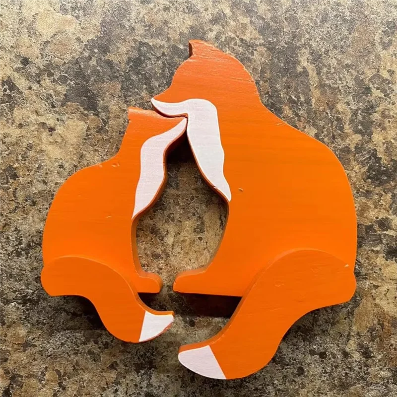 Wooden Animal Ornaments For Door Frames, Wooden Animal Decorations For Bedroom, Living Room, Shelf Decor-AC82