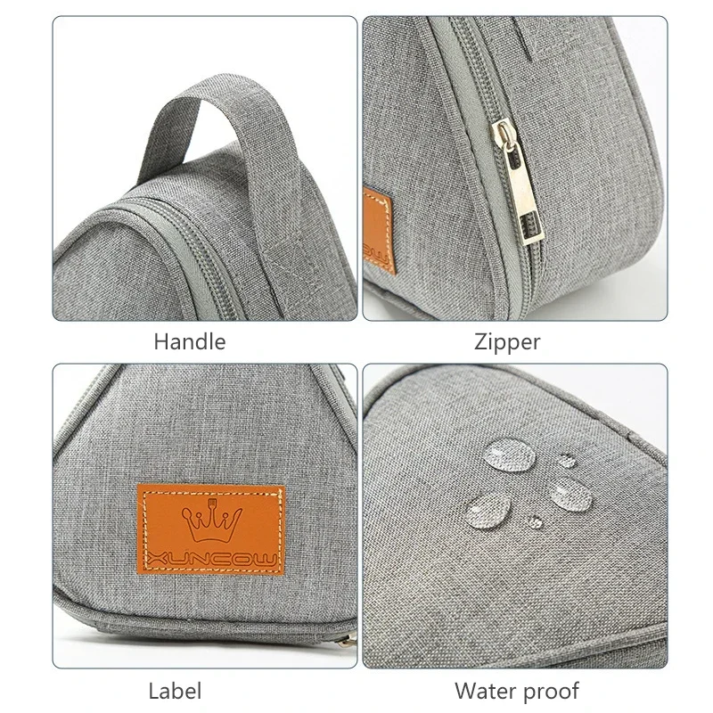 Triangular Insulation Bag Aluminum Foil Convenient Box Tote Food Bags Student Rice Ball Bag Lunch Box Outdoor Portable Lunch