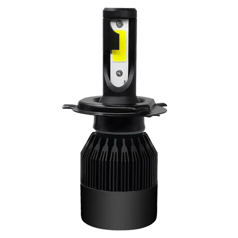 Автомобильная лампа для передних фар H7 H4, лампы для передних фар H1 H11 H3 H27 880 9005 9006 9007 72 Вт 6500 лм K 12 В, автомобильная мини-лампа для передних фар, противотуманная лампа COB