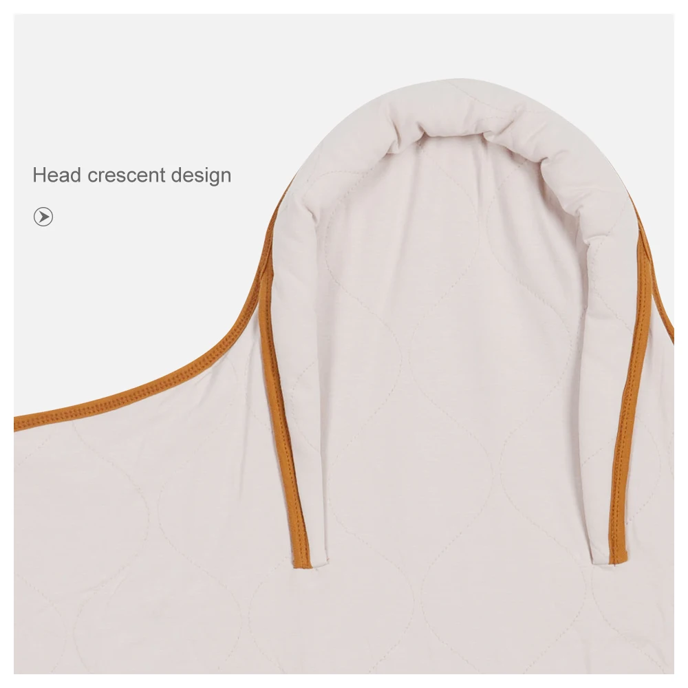 0-3 Months Newborn Baby Swaddle Wrap Baby Cocoon Head Protective Cotton Sweating Breathable Newborn Receiving Blankets Swaddle Blanket Cotton Swaddle