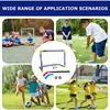 Hover Soccer Toys Set Anti-Bump High-Elasticity 2 In 1 Hockey Toys Hockey Net Targets Hockey Indoor Goal Set Indoor Mini Goal 5