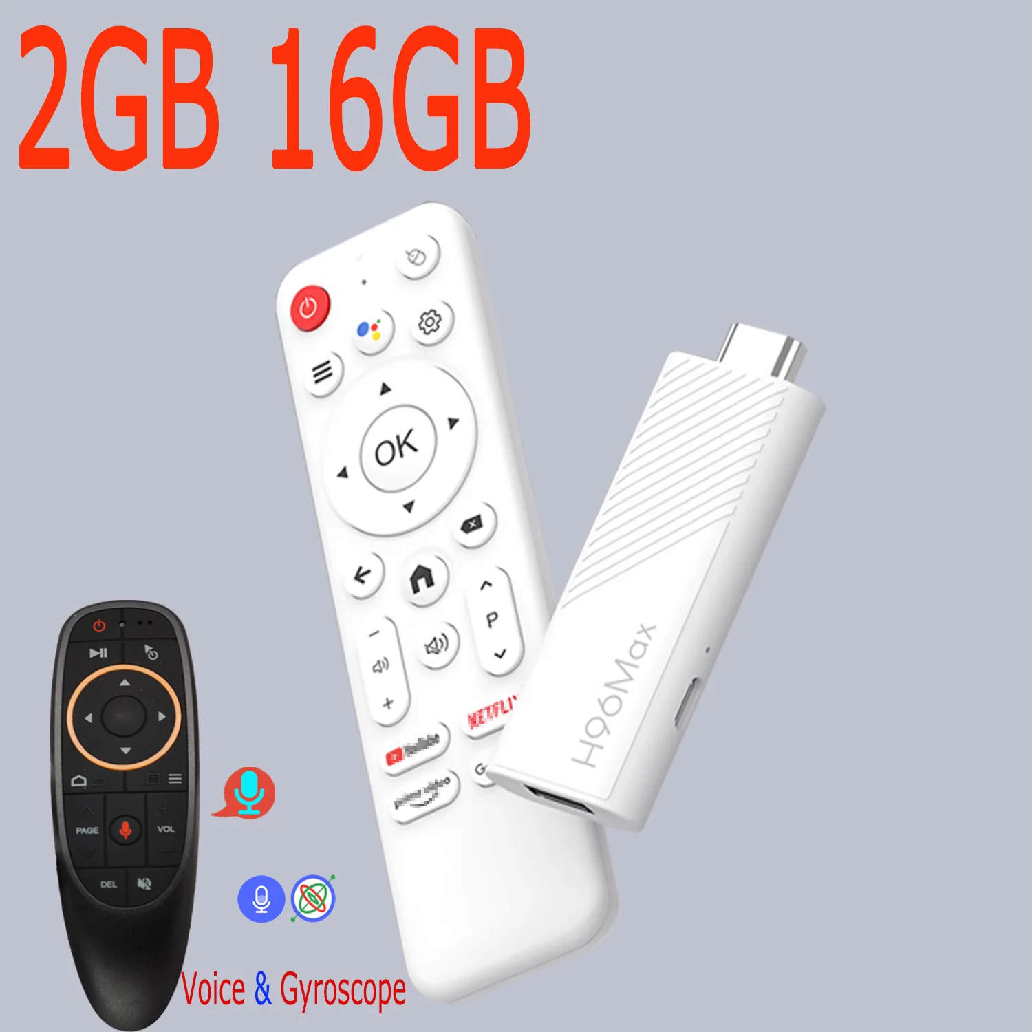 H96 Max H313 Android TV Stick رباعي النواة 4K Wifi...