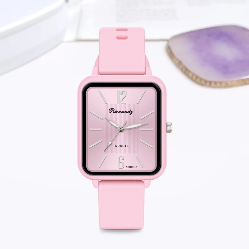 Women's Watch Silicone Strap Wristwatch Women Quartz Watches Clock Ladies Watch Gift Reloj Mujer Montre Femme 3