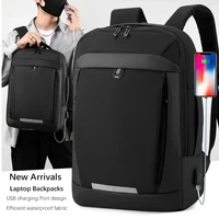 17 Inch Business Laptop Backpack Waterproof Notebook For Men School Book Bag Expandable Multifunction USB Charging Man Backpacks - Image 2
