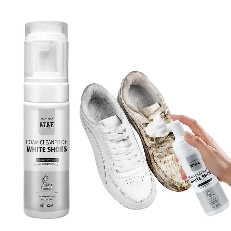 

Sneaker Cleaner Shoes White Cleaner Spray Shoe Polish Foam Type Dry Cleaning Foam Agent For Canvas White Sneakers Tennis Shoes