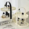 Chic Cosmetic Organizer for Vanity Countertop Skincare Perfume & Lipstick Storage Rack Display Rack for Bedroom Bathroom Dresser 6