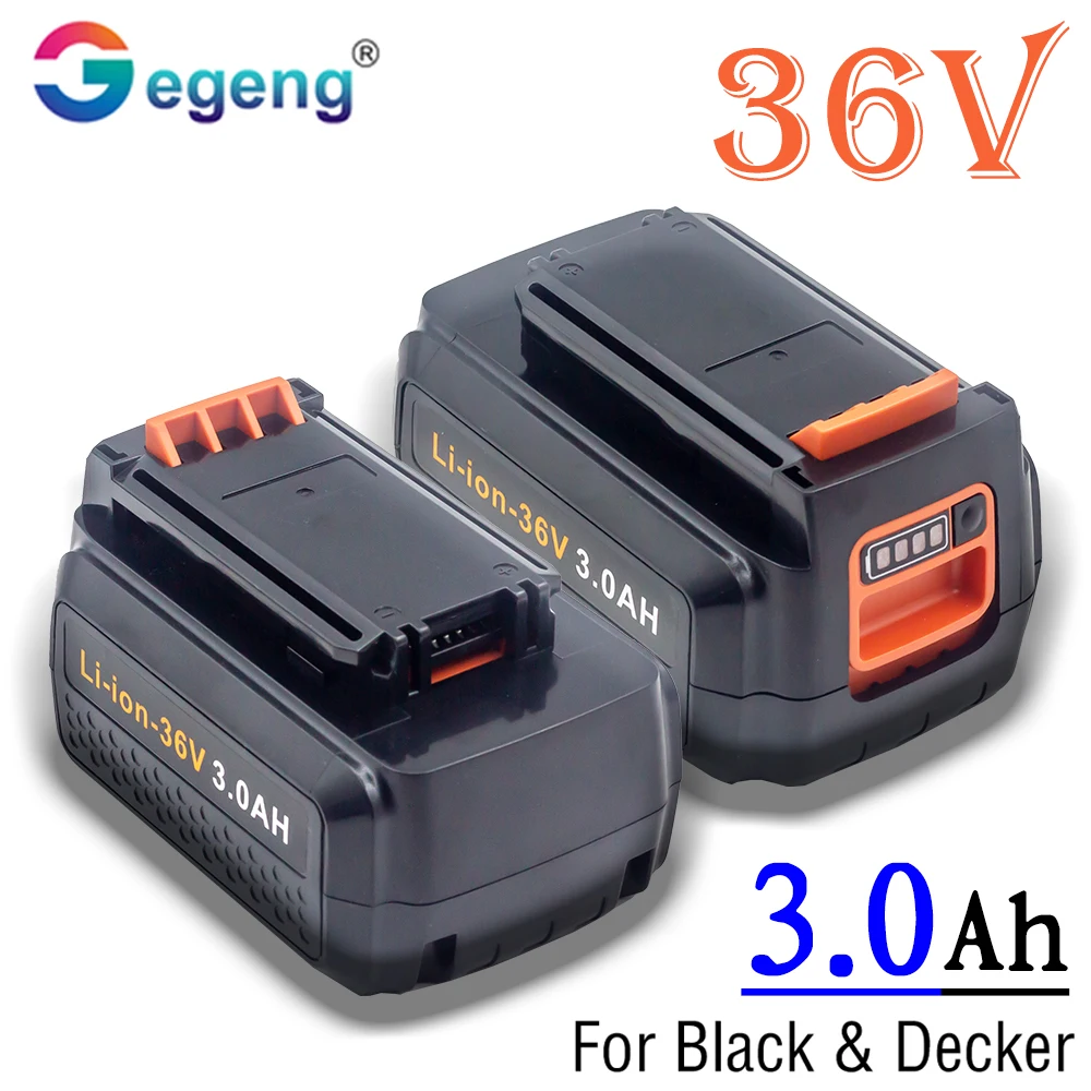 40V 3.0Ah Replacement Battery for Black and Decker 40V Battery