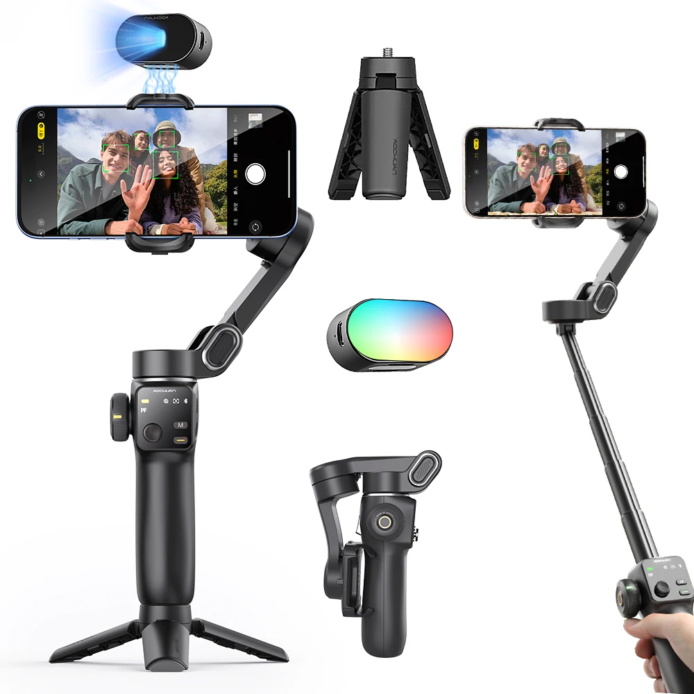 AOCHUAN スマートフォン用ジンバルスタビライザー Amazon.co.jp: AOCHUAN Smart X2 ジンバルスタビライザー iPhone