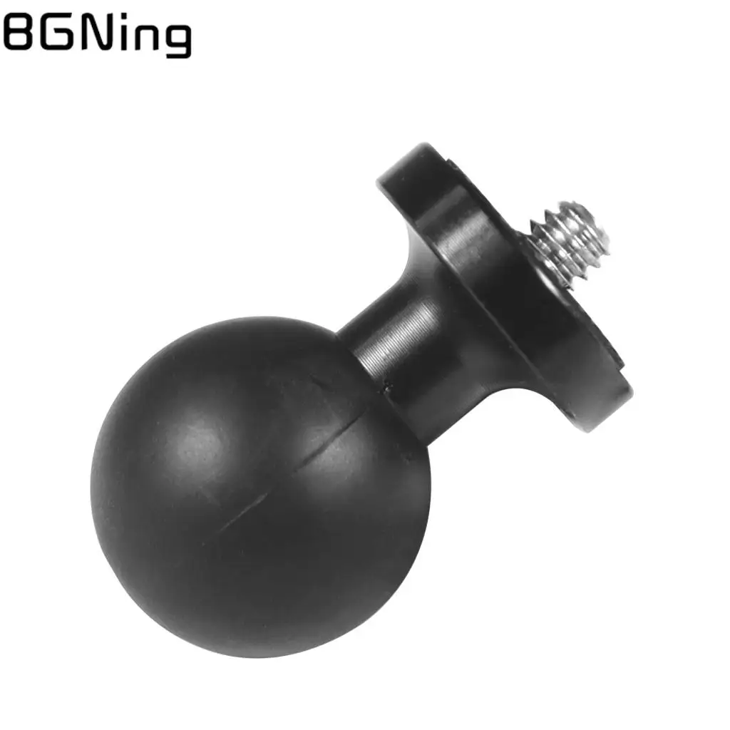 25 mm 1-Zoll-Kugelkopf-Montageadapter 1/4 Schraube Super Clamp Clip für Motorrad Fahrrad Reiten Verlängerung Action Telefon Kamera Halterung