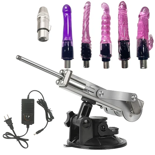New 45mm Stroke Sex Machines for Adults with 3XLR Dildo Masturbating Pumping Sex Toys Adult Sex Product Thrusting Love Machine