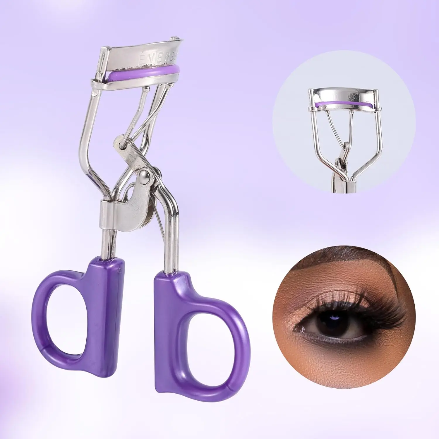 24PCS Eyelash Curler Refills - Hypoallergenic Silicone Pads Universal Fit w/ Case Salon-Grade Anti-Slip Design 100+ Uses