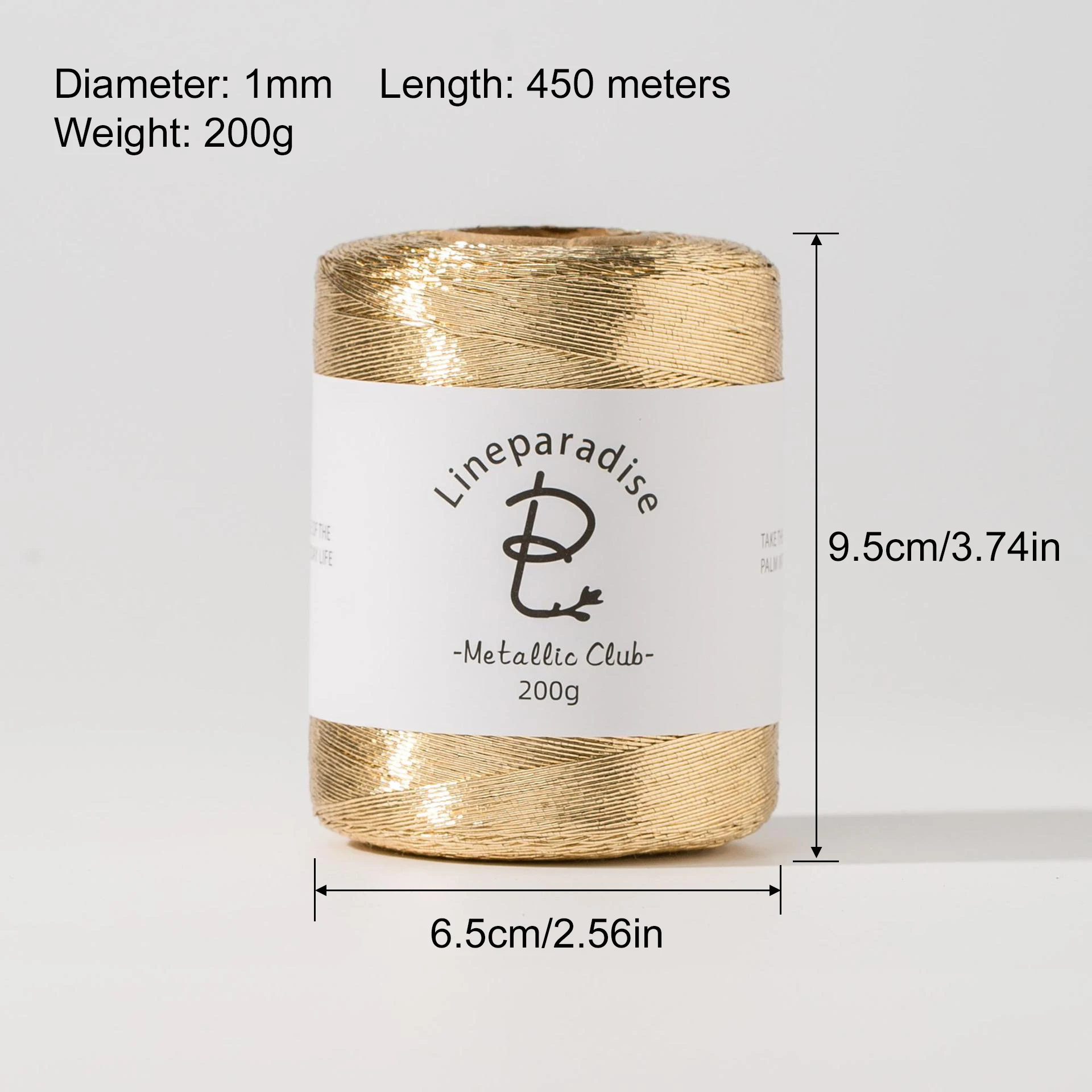 Premium Metallic Gold & Silver Wire Core Thread for DIY Crafts & Festive Decor