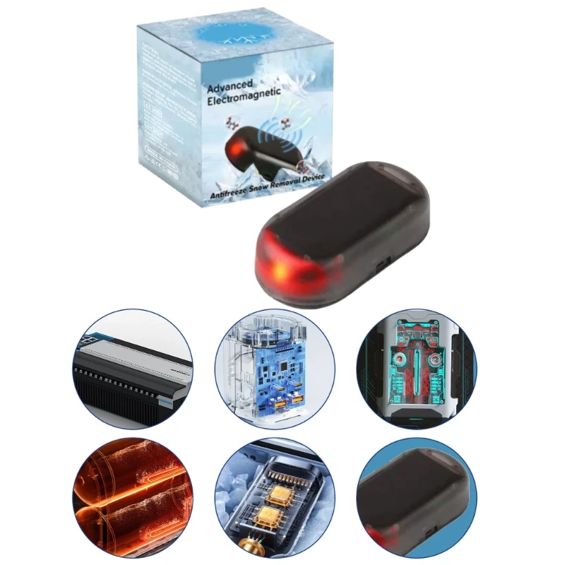 Car Deicer Electromagnetic Deicer Snow Remover Car Antifreeze Ice Melting For Cold Climate Cold Weather Ensure Smooth Engine H9EE
