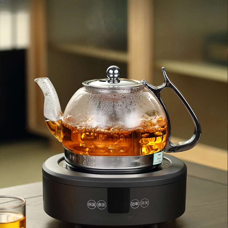 Household fully automatic electric pottery stove with large capacity, high temperature resistance