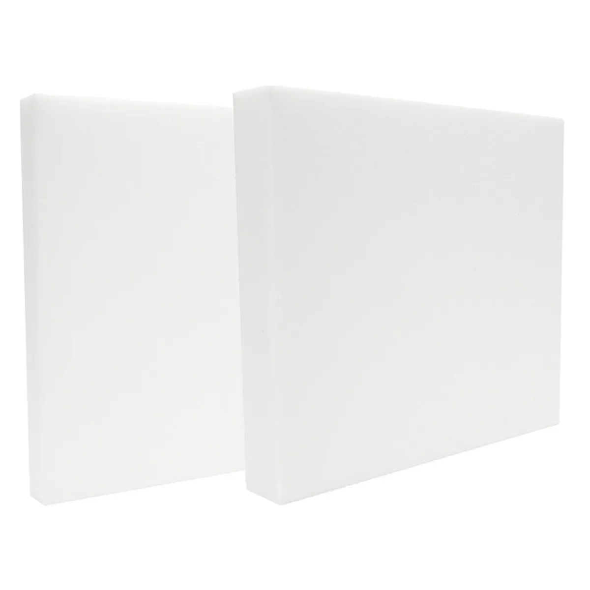 Chair Foam White Square Cushion Sheet Upholstery Replacement High Density Premium Seat Pad 3