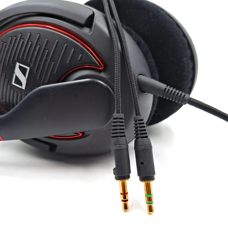 

For Sennheiser UNP PC PC 373D GAME ONE GSP500 GSP350 GSP600 Game Headset Replaceable Cable