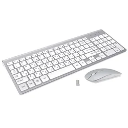 Para hebraico & inglês caracteres ultra fino negócio israel teclado sem fio e mouse combo baixo ruído para escritório