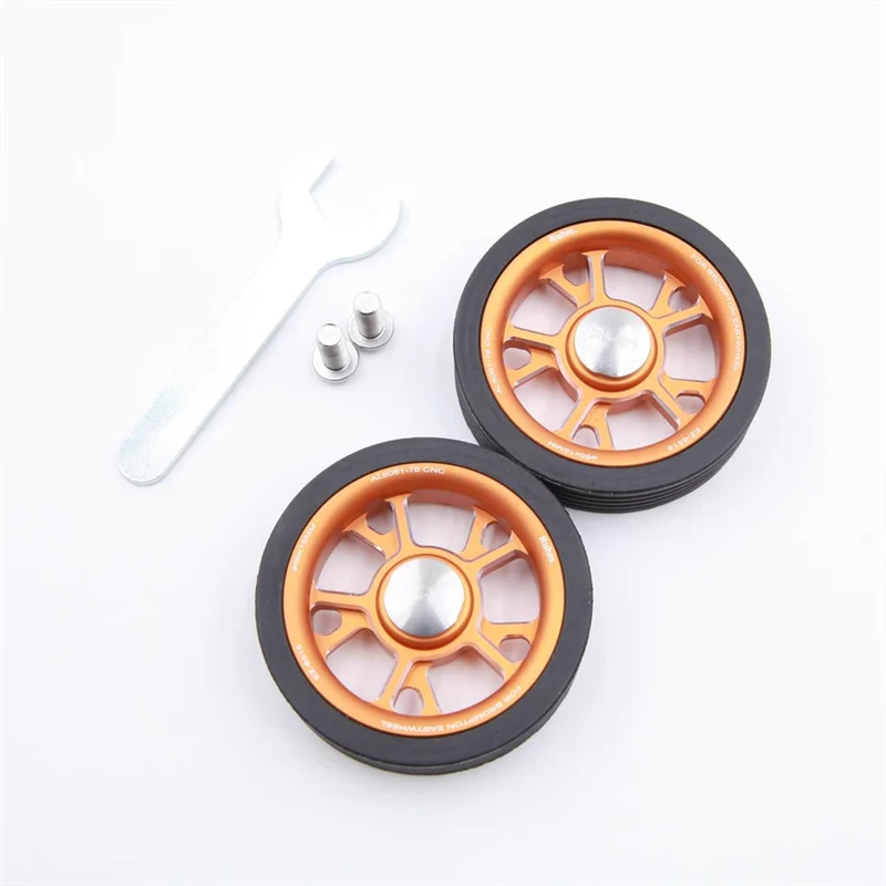 M6 Titane Eazy Roues Rouleaux Boulons pour Brompton