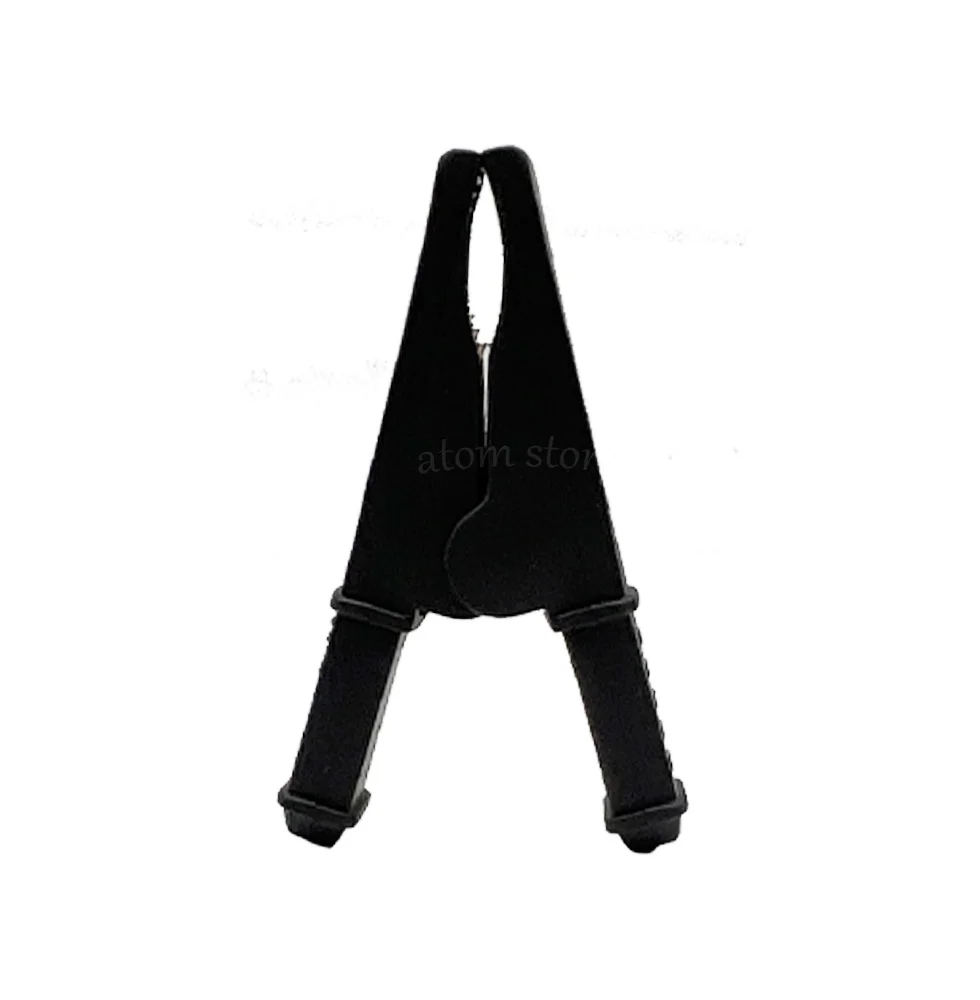 2Pcs 50A Red + Black 75mm Insulated Crocodile Crocodile Car Caravan Van Battery Test Lead Clips Best Promotion Alligator Clips