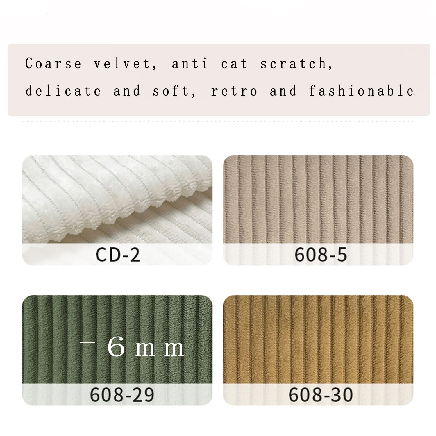 CRIUSJA Couch Cover for S&Ouml;DERHAMN Chaise Longue, Sofa Cover for 1 Cushion Couch, Sofa Slipcovers Living Room