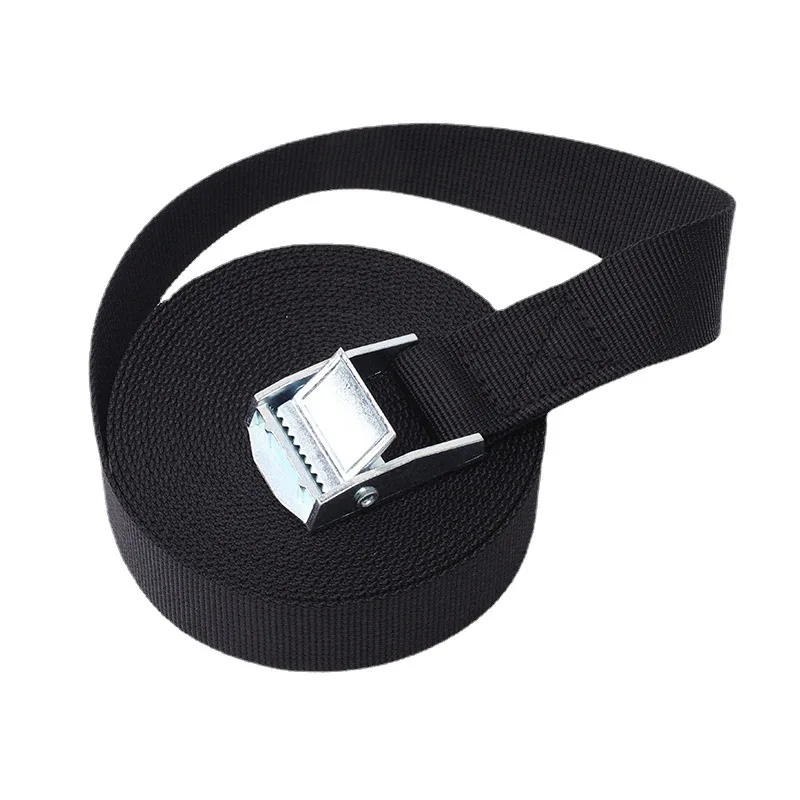 25MM*2M Zinc Alloy Pressure Buckle Pallet Cargo Straps Luggage Fixed Car Fixed Tightener Tensioner Straps