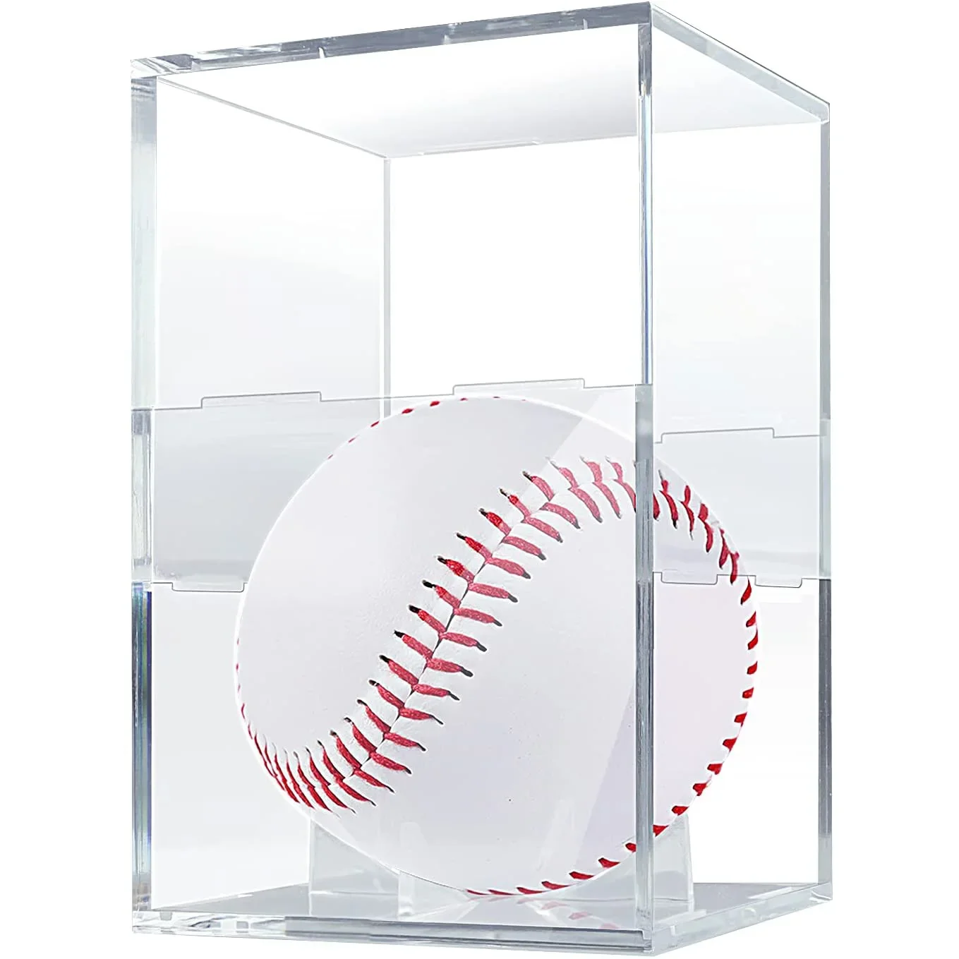 Baseball Storage Box Acrylic No. 9 Baseball Box Display Golf Tennis Ball Transparent Case Souvenir Storage Box Holder Uv Protection Dust
