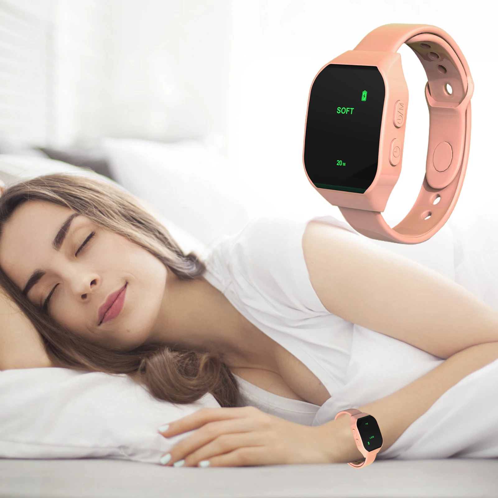 Sleep Aid Watch Anti Anxiety Insomnia Sleeping Device Intelligent Bracelet Micro-Current Electronic Pulse Sleeping Machine Fast
