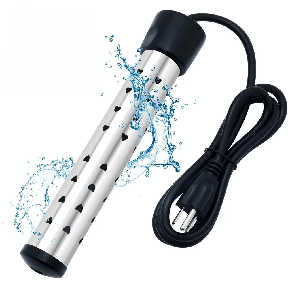 TLXT-- 1500W Portable Water Heater with LCD Thermometer Mini swimming pool suitable for family travel and camping