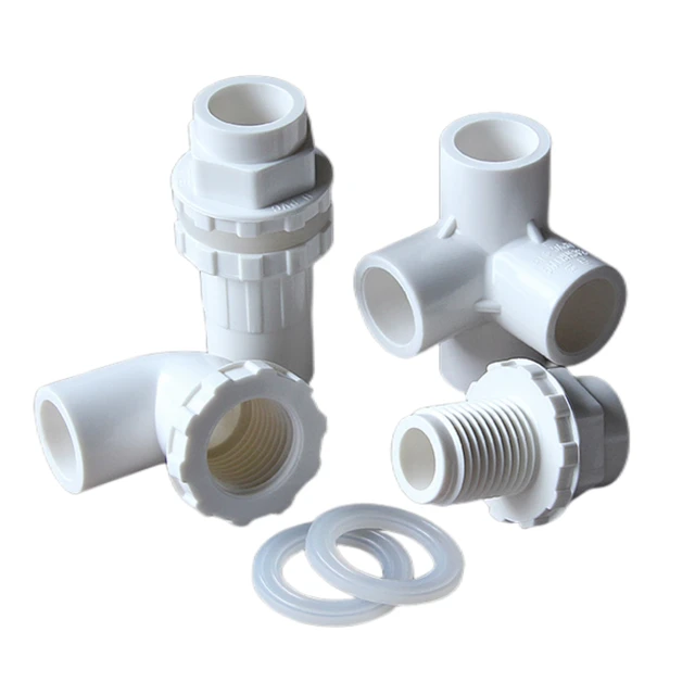 16 Mm -Es Fehér Pvc Csőcsatlakozók Öntöző Vízcső 3 Út 4 A Könyök Tee Csatlakozó Vége Sapka Akvárium Haltartály -Szerelvények - Image 6