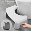 Plastic Toilet Squat Stool Bathroom Accessories Removable 4colors Foot Stool Portable Non-slip Toilet Seat Stool Adult 5
