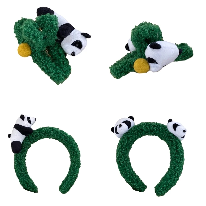 

Furry Little Panda Hair Hoop Party Cosplay Cartoon Headband Hairband Headwear