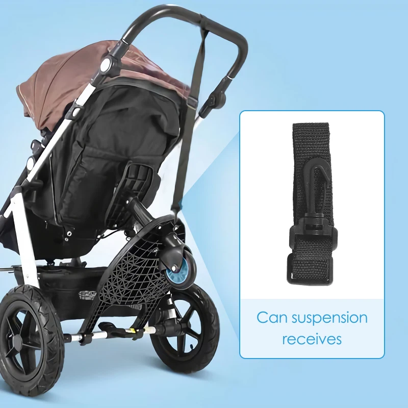 Adaptateur d'attelage de vélo de bicyclette universel à vélo de remorque à vélo avec bandoulière