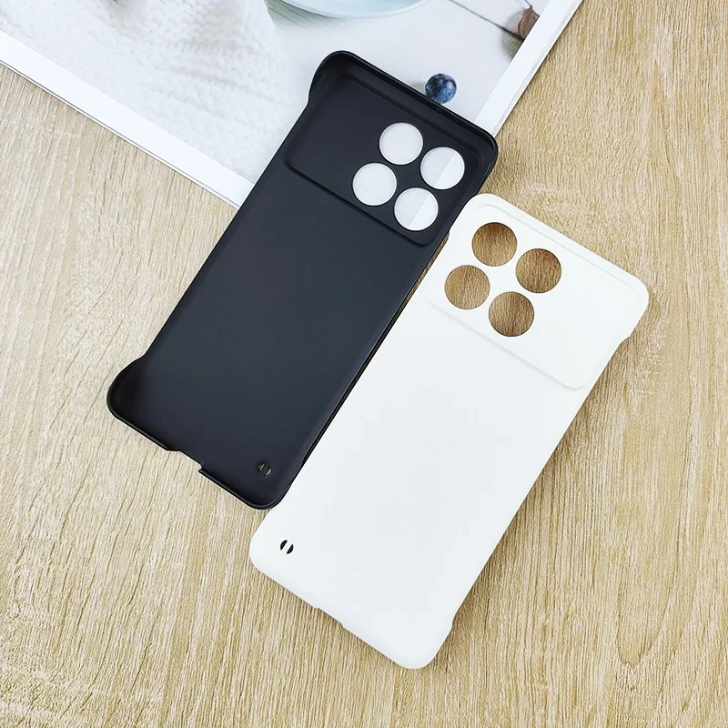 Ultra Thin Frameless Candy Color Matte Shockproof Phone Case