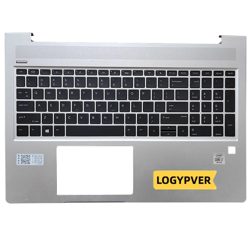 

Клавиатура с сенсорной панелью для HP ProBook 450 G6 G7 455 G6 G7 455R G6 G7 с подсветкой SP и упором для рук, английская